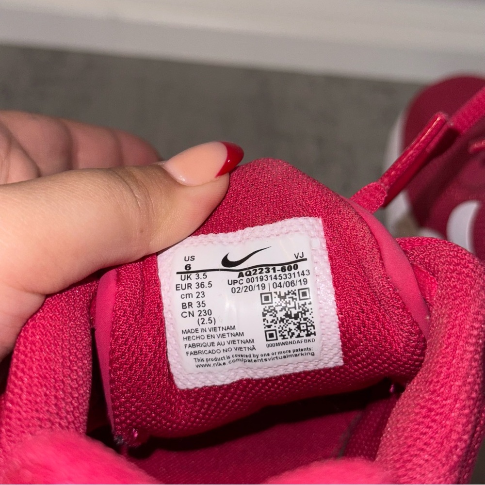 Hot Pink Nike Air Size 6 - Picture 6 of 7